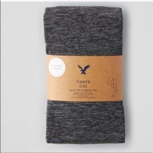 New American Eagle Fleece Lined Footed Tights XS/S